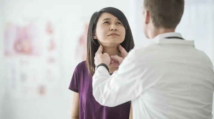 Thyroid exam