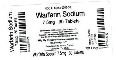 Coumadin 3.75 Mg