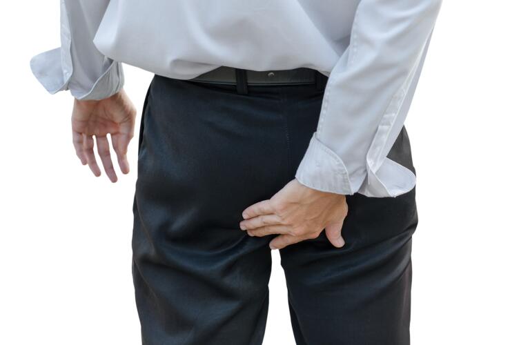 Pain in the rear end