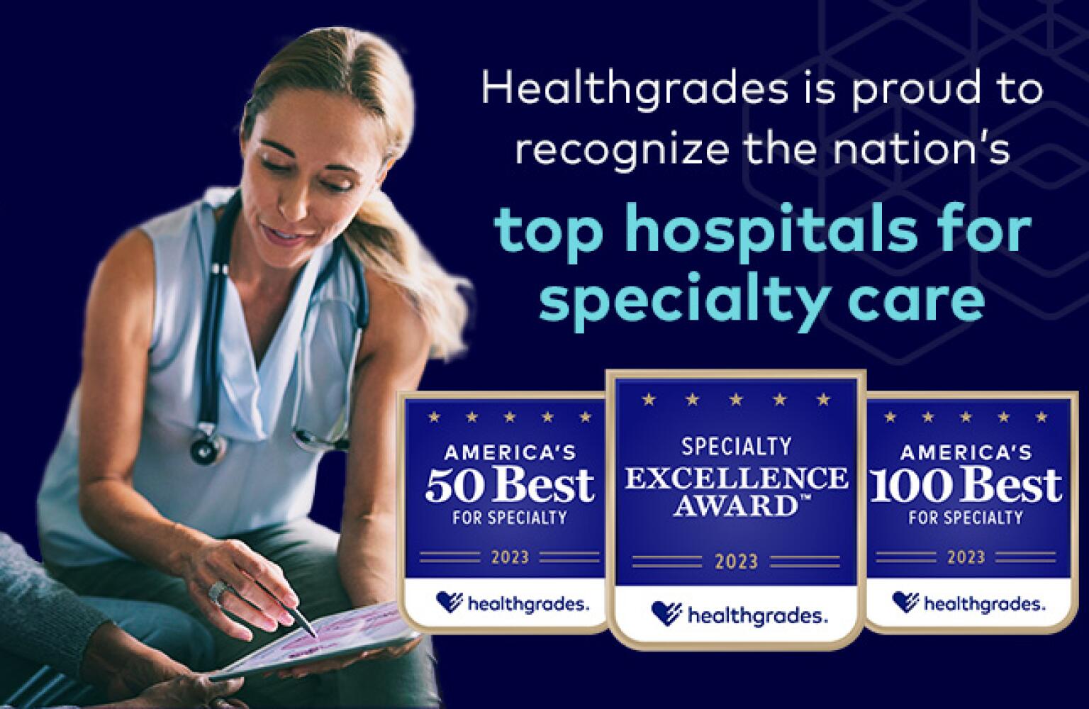 Healthgrades Recognizes Top U.S. Hospitals for Excellence in 17