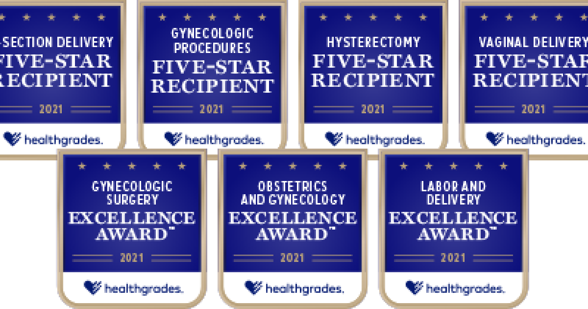 2021 Women's Care Hospital Ratings & Awards