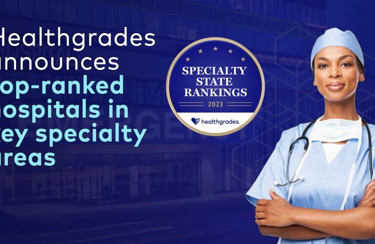 Healthgrades Specialty State Rankings Methodology