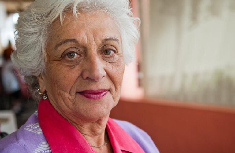 senior woman of Jewish descent