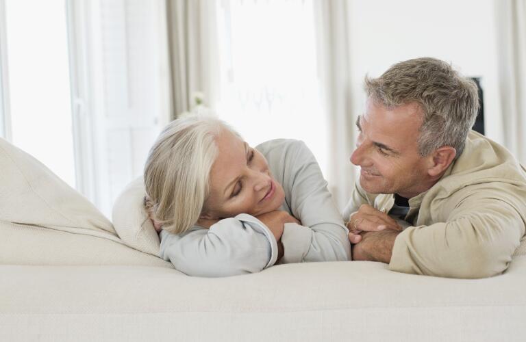 Mature couple