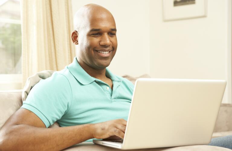 man-using-laptop