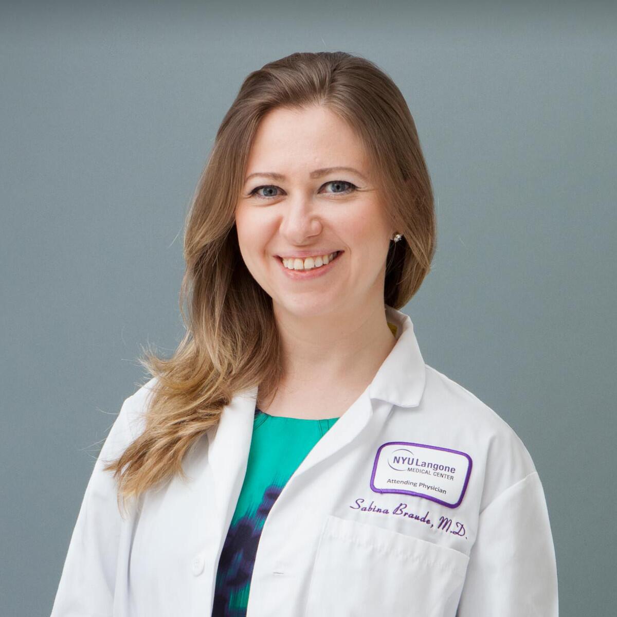 Dr. Sabina Braude, MD Gastroenterology in Summit, NJ Healthline