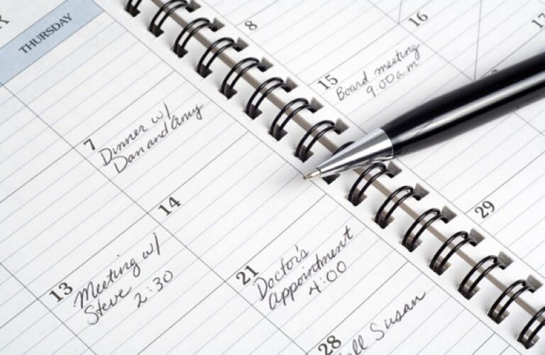 Stick to a Schedule