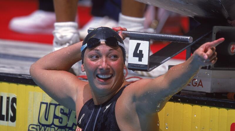 famous athlete swimmer