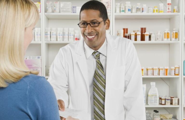 Women at the pharmacy