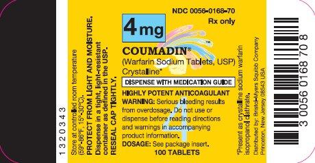 coumadin warfarin 4mg