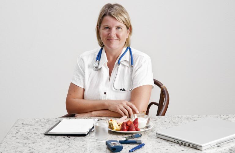 doctor-with-diabetes-devices