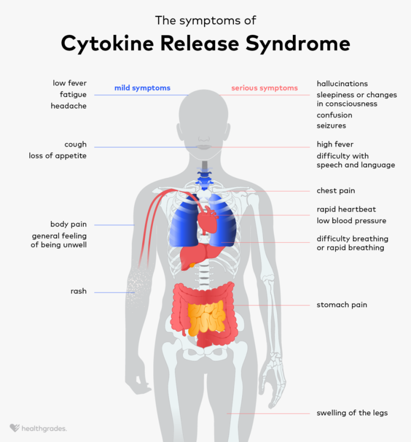 Cytokine Release Syndrome: Symptoms Causes and Treatment Cytokine Release Syndrome: Symptoms Causes and Treatment