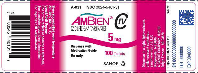 5mg Zolpidem