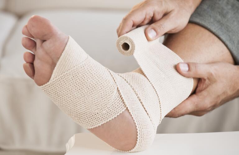 ankle-sprain-bandage