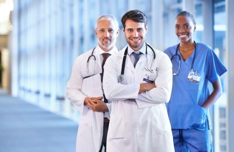 Group of doctors