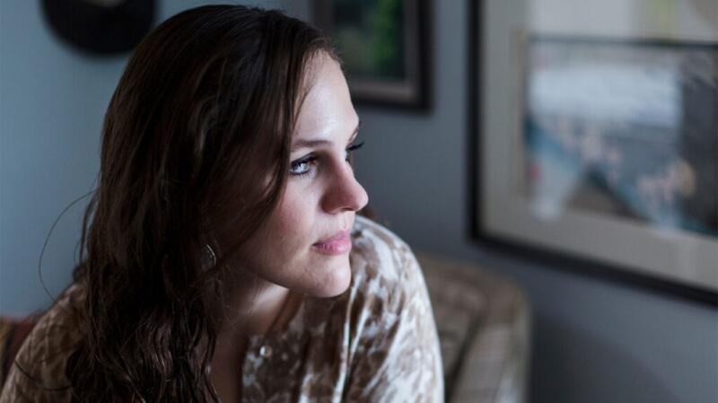 Woman looking away