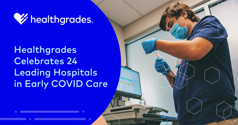 Healthgrades celebrates 24 Leading Hospitals in Early COVID Care