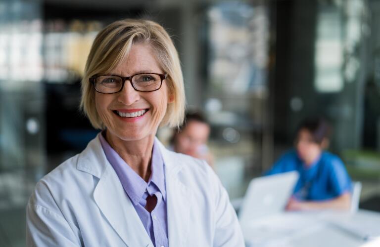 female-doctor-smiling