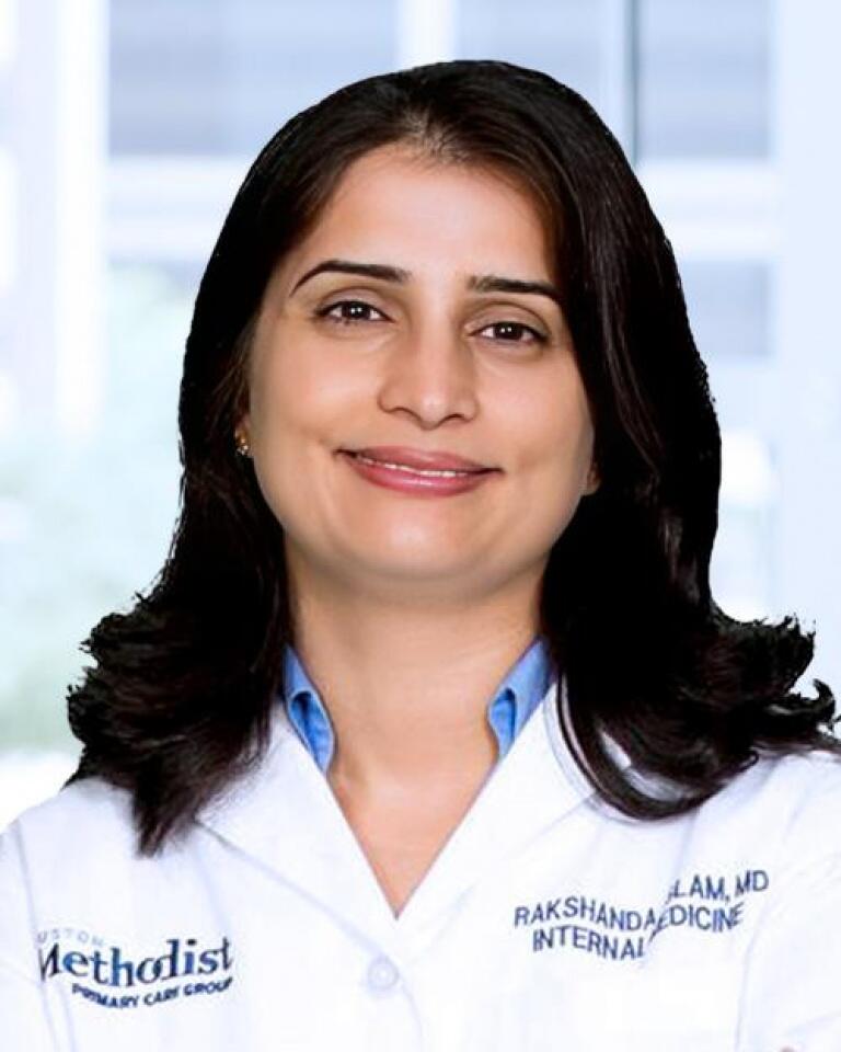 Dr. Rakshanda Aslam, MD – Internist for Acute Bronchitis in Houston, TX