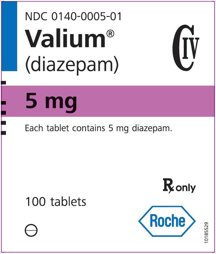 Diazepam 5mg tablets