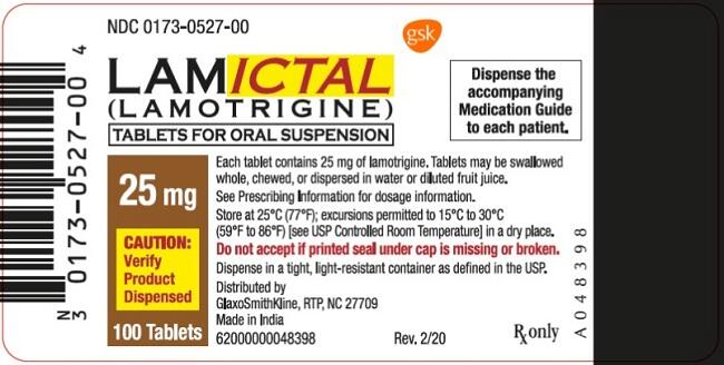 LAMICTAL | Healthgrades | (lamotrigine tablet, for suspension)