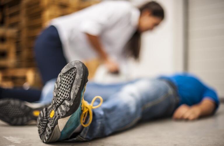 first-aid-on-floor