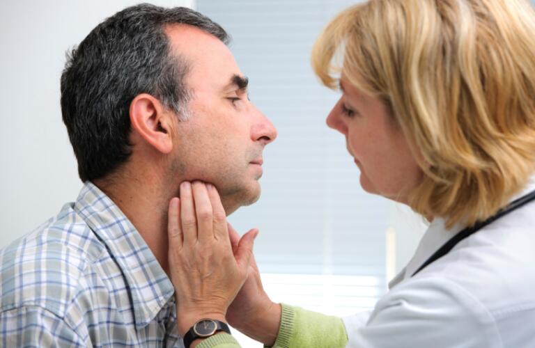 Thyroid function examination