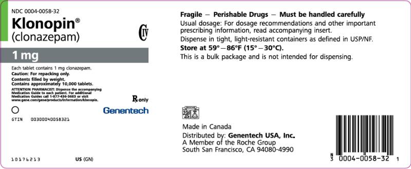 Klonopin Pictures, Images, Labels | Healthgrades | (Clonazepam Tablet)