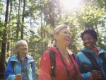 group-of-senior-women-friends-hiking