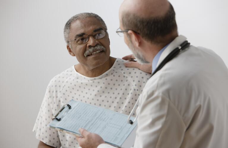 Doctor and patient