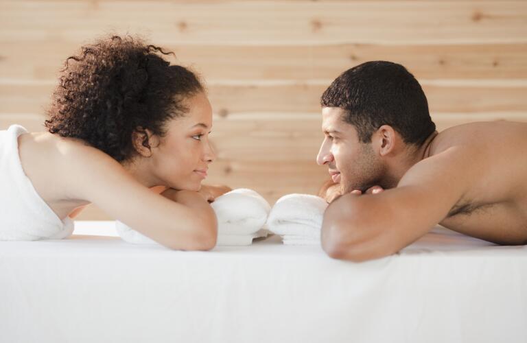 man-and-woman-facing-each-other-at-spa